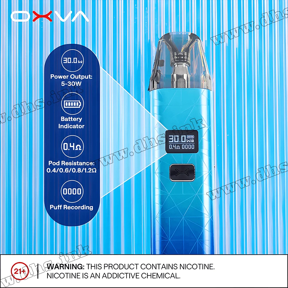 Багаторазова електронна сигарета - OXVA Xlim Classic Edition Pod Kit 1000 мАг (Gradient Green)